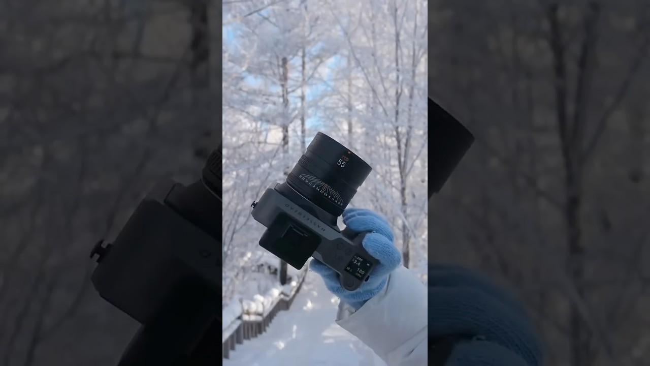Limited Edition Camera in a Winter Wonderland | X2D 100C