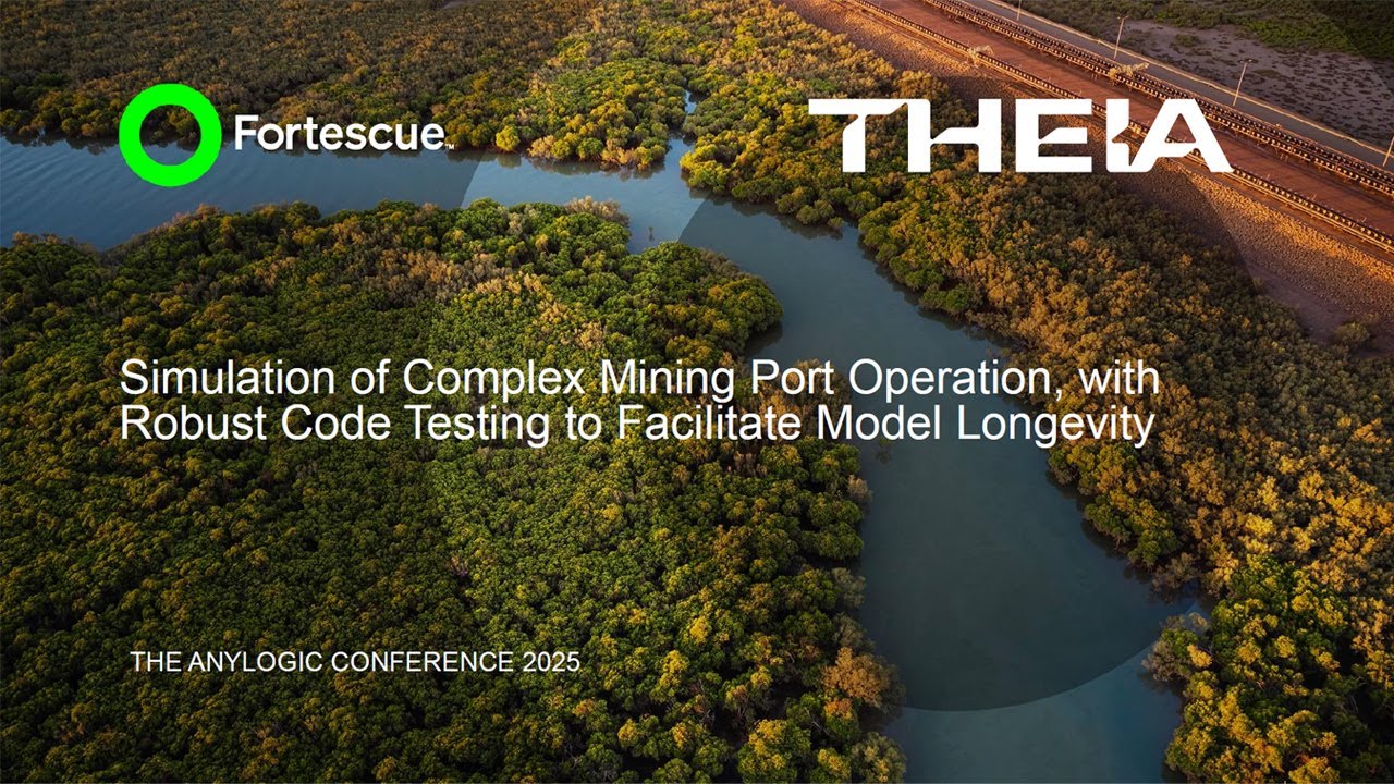 Simulation of Complex Mining Port Operation, with Robust Code Testing to Facilitate Model Longevity