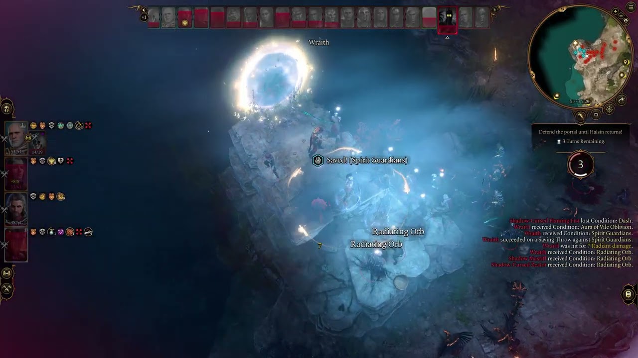 Baldur's Gate 3 Saving Thaniel Tactician 4K