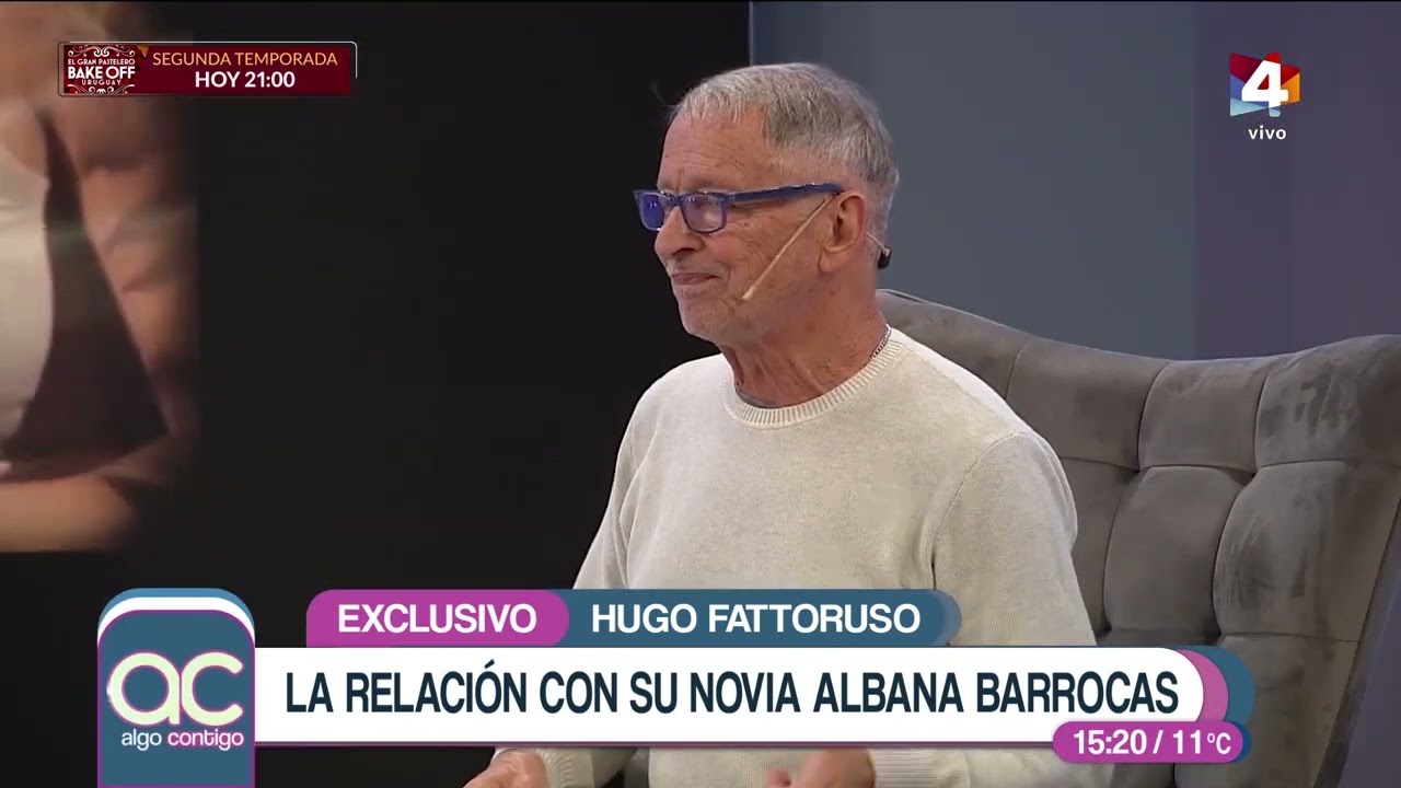 Algo Contigo - Hugo Fattoruso habló de la relación con su novia Albana Barrocas