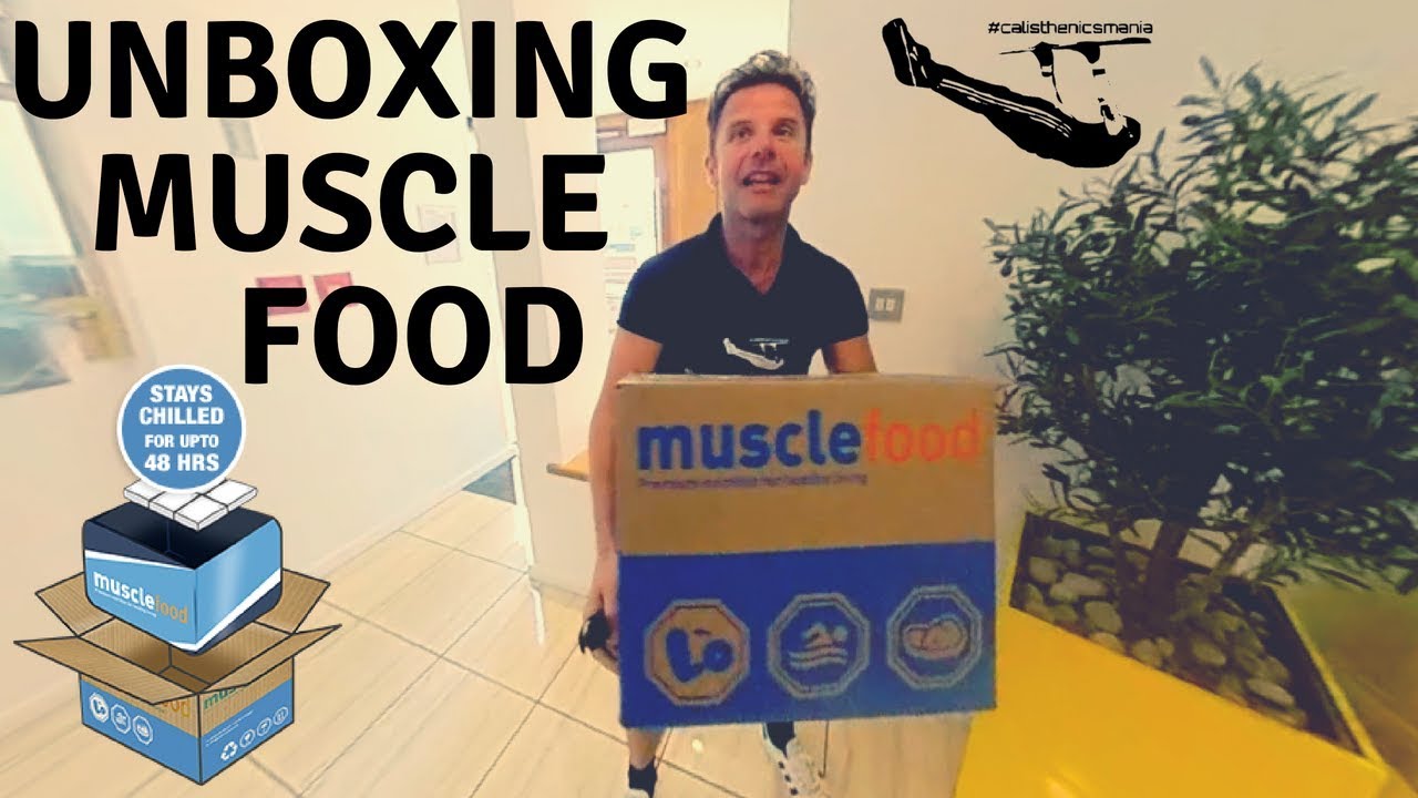 Muscle Food Hamper Unboxing | Calisthenics on a budget | What I eat in a month