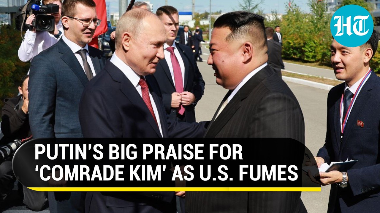 Putin Lauds ‘Comrade Kim’, Reveals Agenda Of His North Korea Visit; U.S. Fumes | Watch