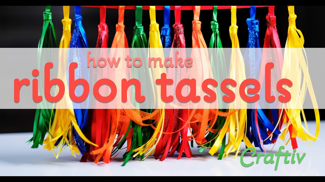 How to Make a Ribbon Tassel Craft