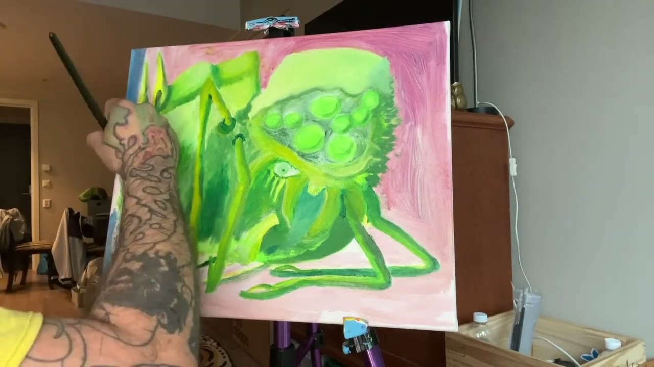 Fast forward painting