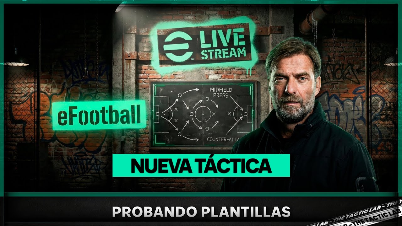 HOY SE EXPERIMENTA: tácticas nuevas y ajustes finos en vivo | eFootball