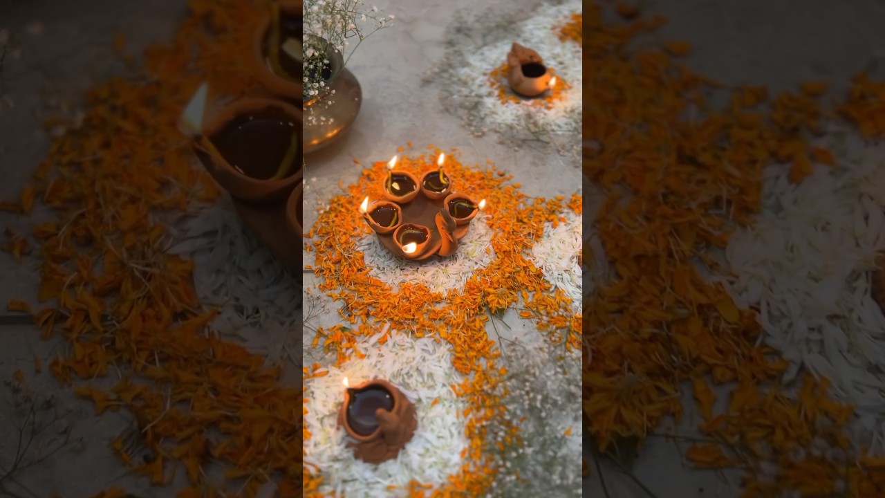 Festive Diya 🪔 for this Diwali #diyblogger #diwalispecial #diwalidecoration #diya
