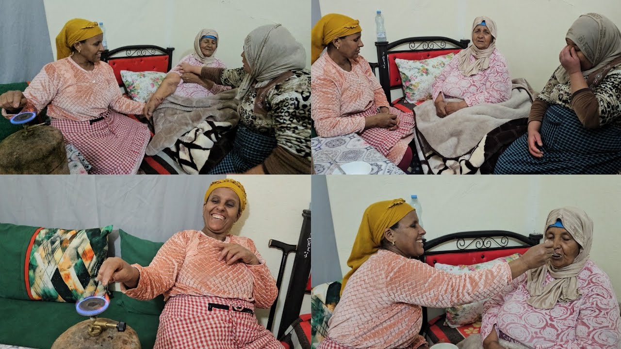 دعواتكم مع مكم يامنة🤲صامت غير نهار كانت غادي تموت شدات الفراش😢خاصها طبيب حلتها مستعجلة🚑