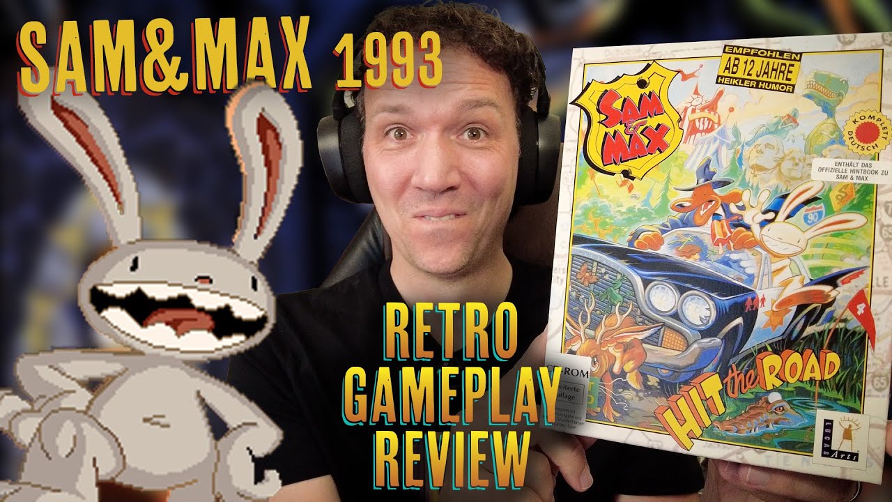 Sam & Max (1993) – LucasArts Kult im Retro Gameplay Review [DE]