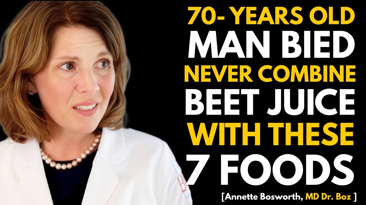 Over 60? NEVER Drink Beet Juice With THESE 7 Foods - It Can Cause Serious Health Problems! | Dr. Boz