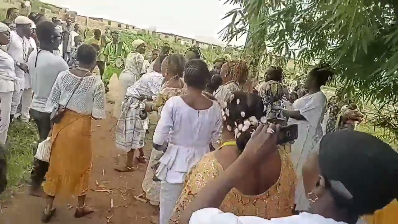 Festival de ochun, (osun) río osun ciudad de osogbo Nigeria 2021