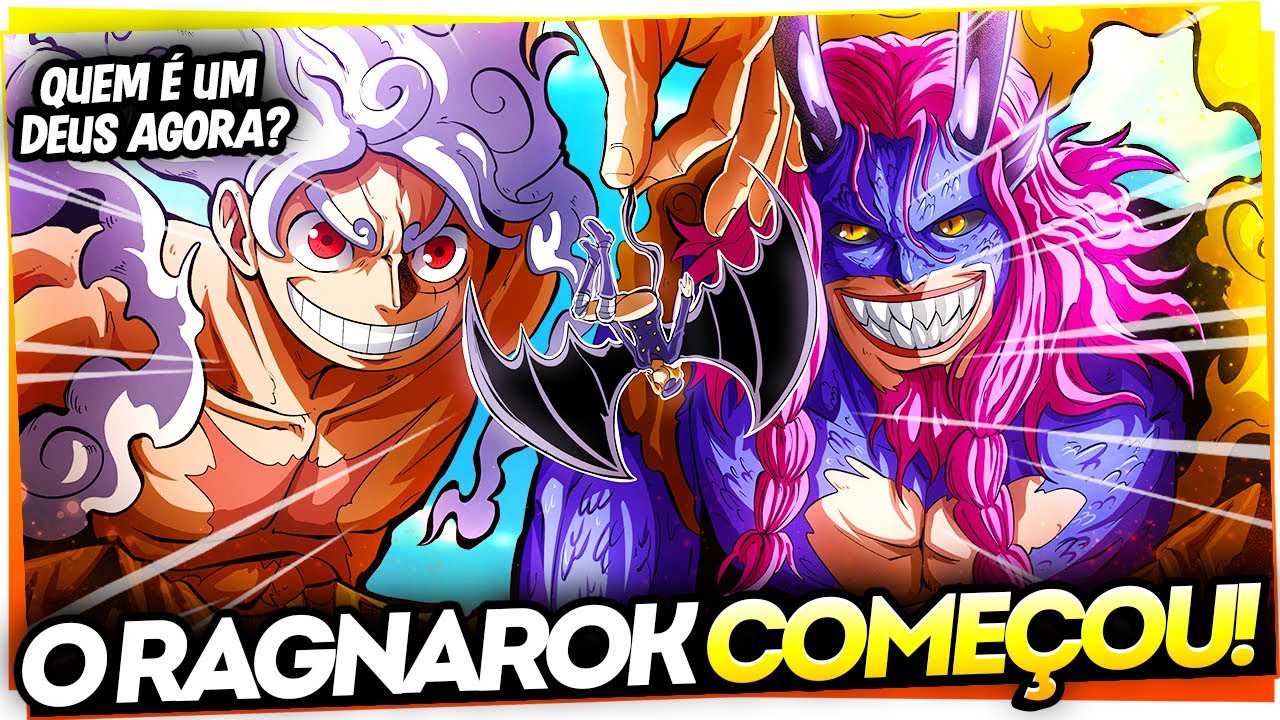 O RAGNAROK COMEÇOU! LUFFY E LOKI FINALMENTE ENFRENTAM IMU NO FINAL DE ELBAPH! ONE PIECE