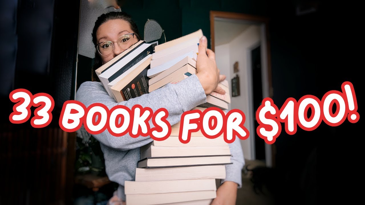 Massive Thrift Book Haul: 33 Books You’ll Want on Your TBR!