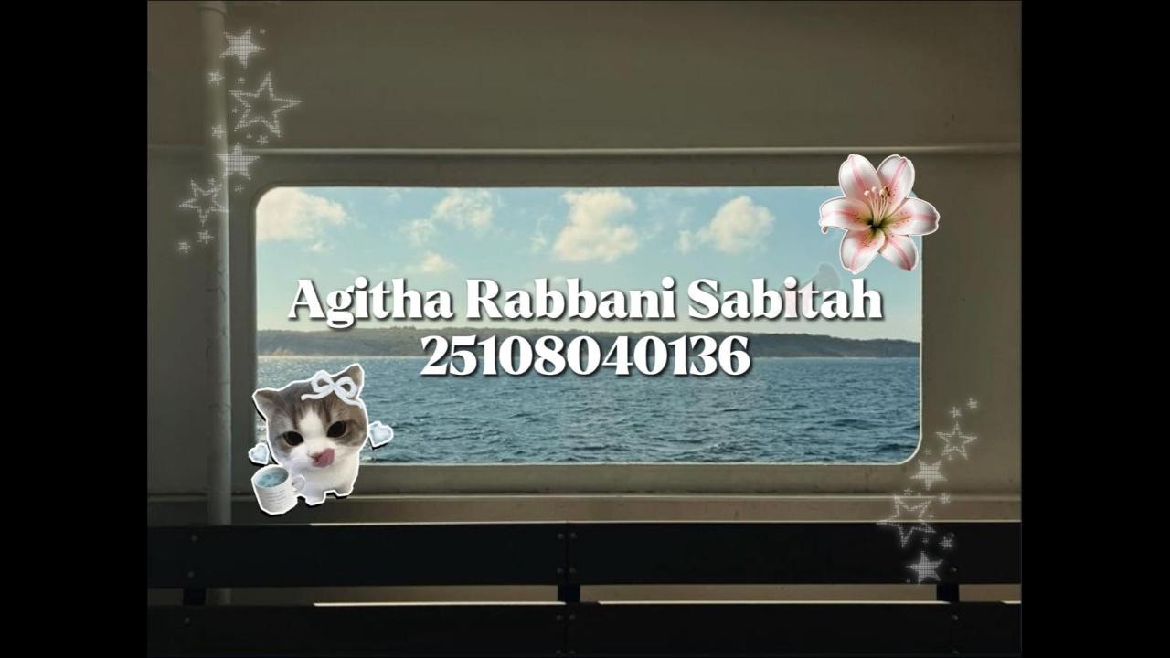 Islam dan Sains | Filosofi Ilmu | Agitha Rabbani Sabitah-25108040136