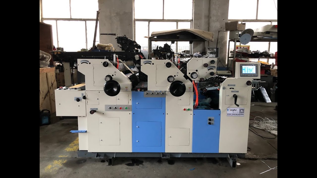 3 COLOR OFFSET PRINTING MACHINE SATELLITE TYPE 14