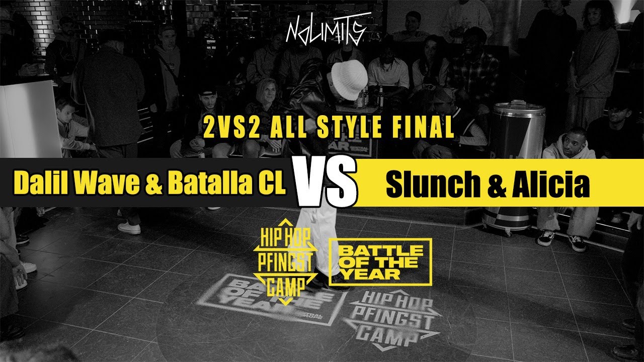 Dalil Wave & Batalla CL vs Slunch & Alicia | ALL STYLE FINAL | BOTY CE x HIPHOP PFINGSTCAMP 2023