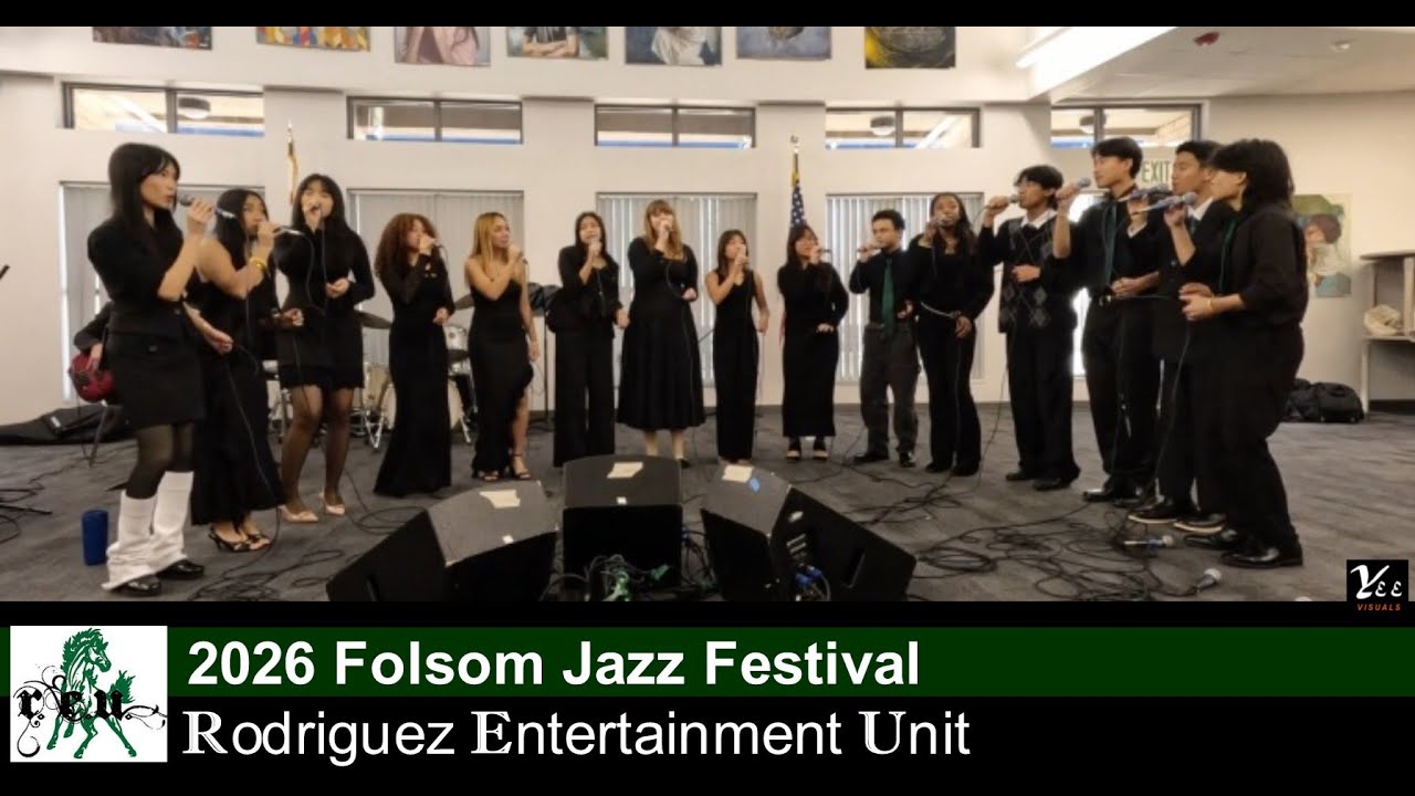 2026 REU Jazz Vocal Ensemble at Folsom Jazz Festival