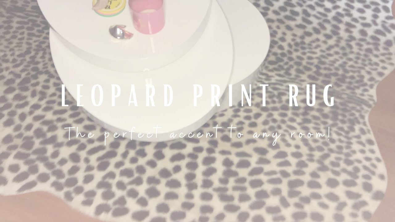 Unleash Your Wild Side - Experience Luxurious Comfort with the Exquisite Leopard Rug | Honest Review
