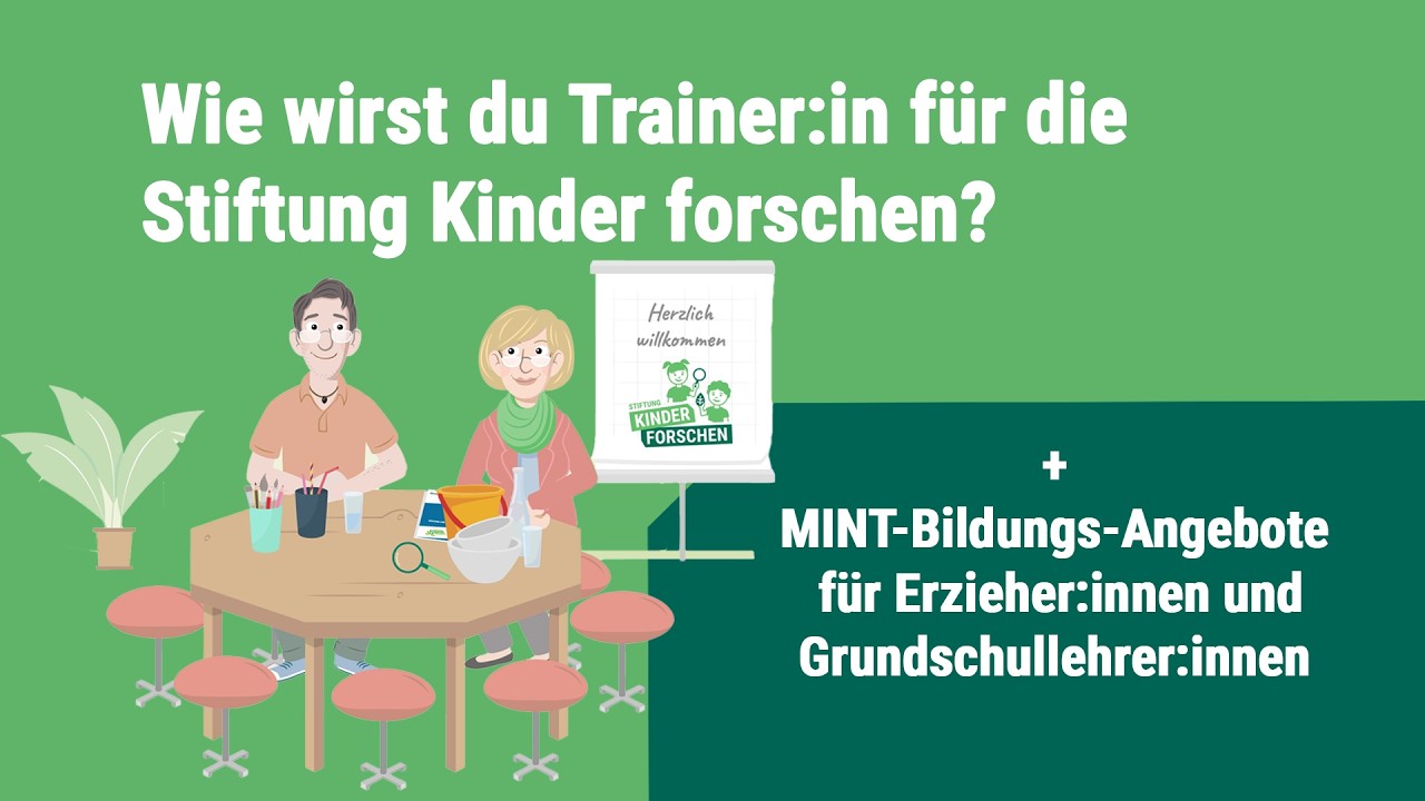 MINT-Fortbildungen f&uuml;r Kita, Hort und Grundschule | Qualit&auml;tssystem der Stiftung Kinder forschen