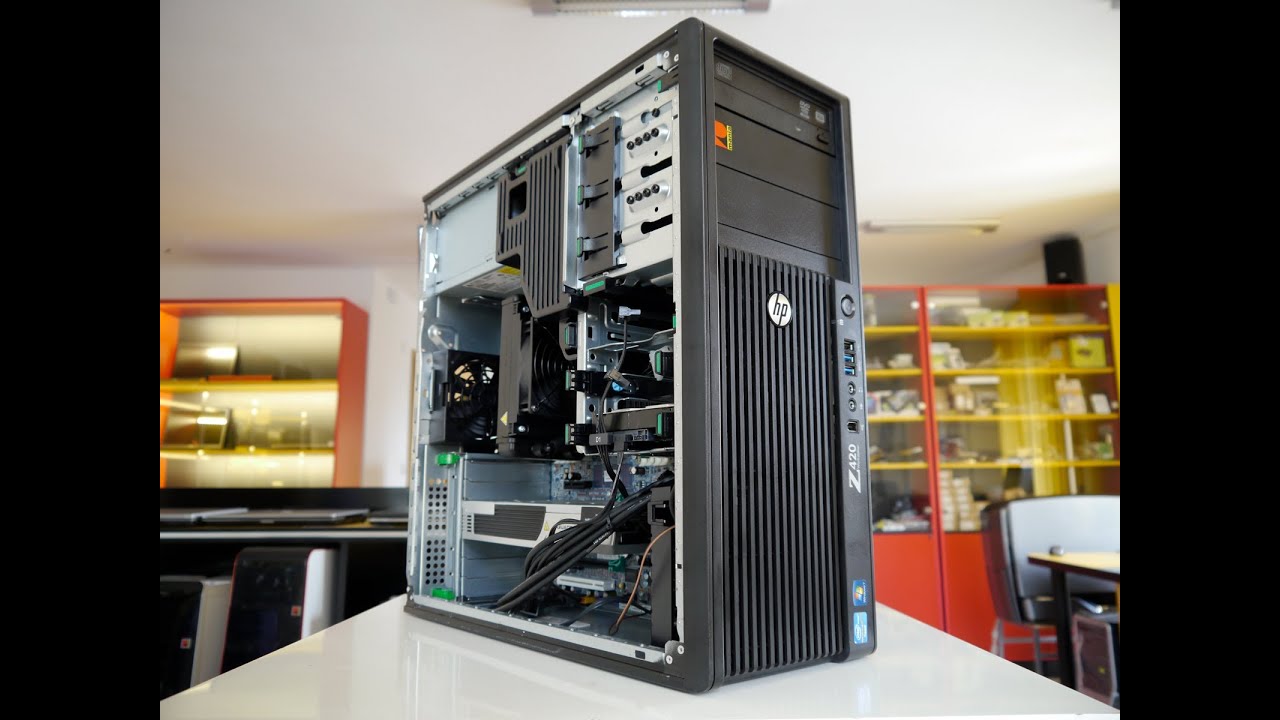 HP Z420 Workstation Inside