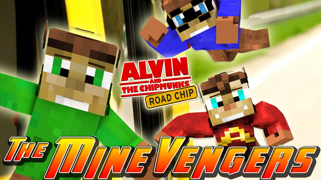 Minecraft Adventure - ALVIN & THE CHIPMUNKS, ROAD CHIP!!!