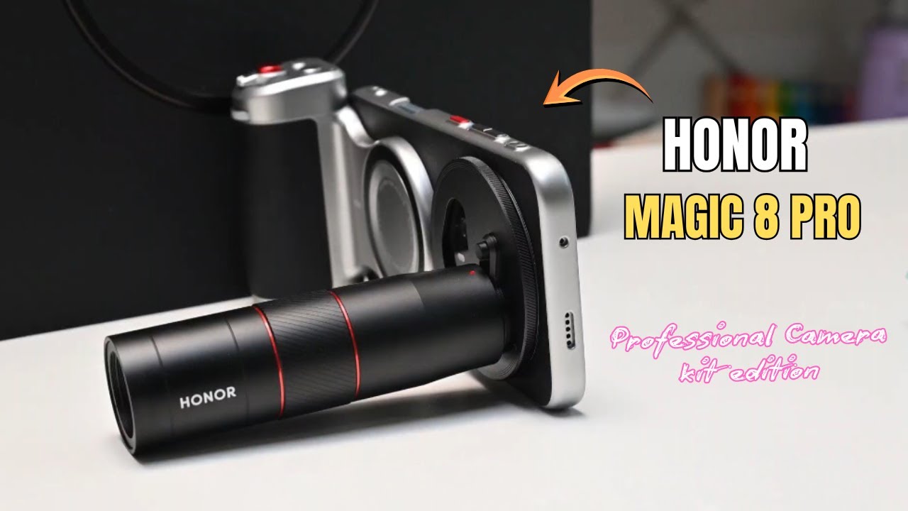 Honor Magic 8 Pro Professional Camera Kit Unboxing | Price in UK | Review | Release Date in UK