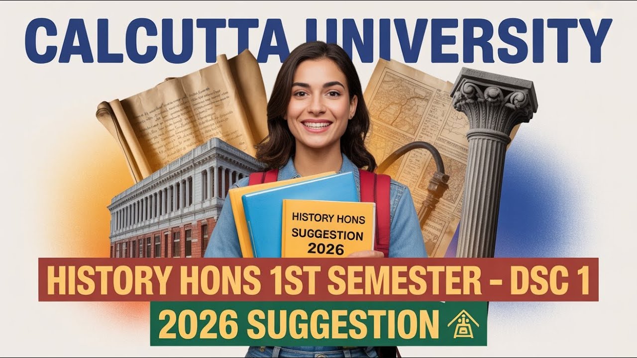 History Hons Suggestion 2026 DSC-1 I 1st Semester History major Suggestion 2026