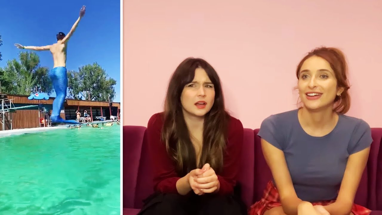 “Dive Right Into the Fails” 🧜🏻‍♂️ | Syd & Olivia Review Fails | Peachy 2023