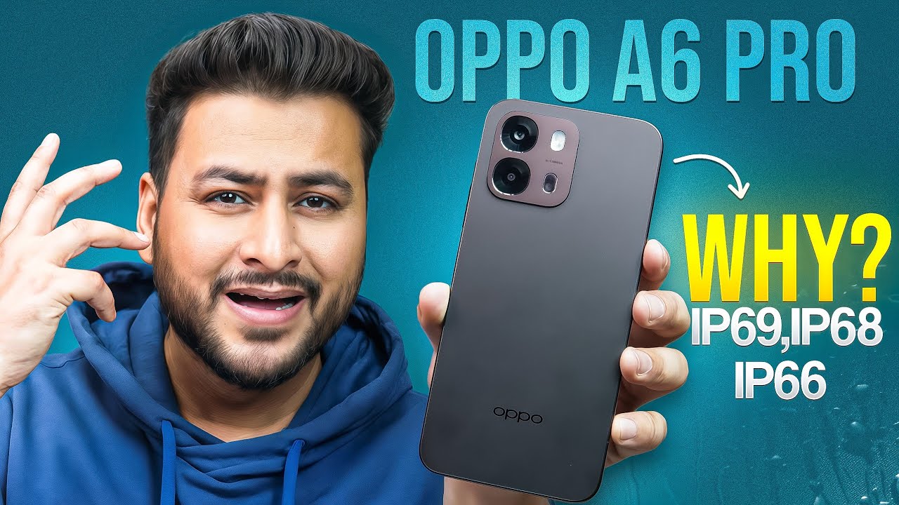 OPPO A6 Pro 5G Review 🔥 7000mAh Battery + IP69? 😳 Premium Design | Tech Knight