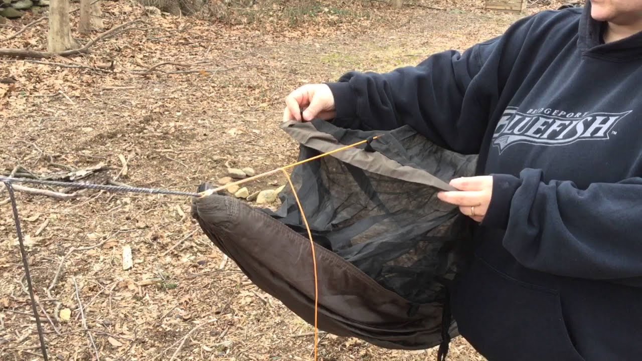 DD Frontline hammock more modifications for lighter, faster setup