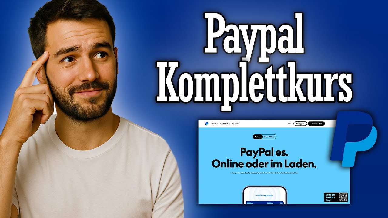 Paypal komplett erkl&auml;rt f&uuml;r Anf&auml;nger 2026 - alles was du wissen musst (Komplettkurs)