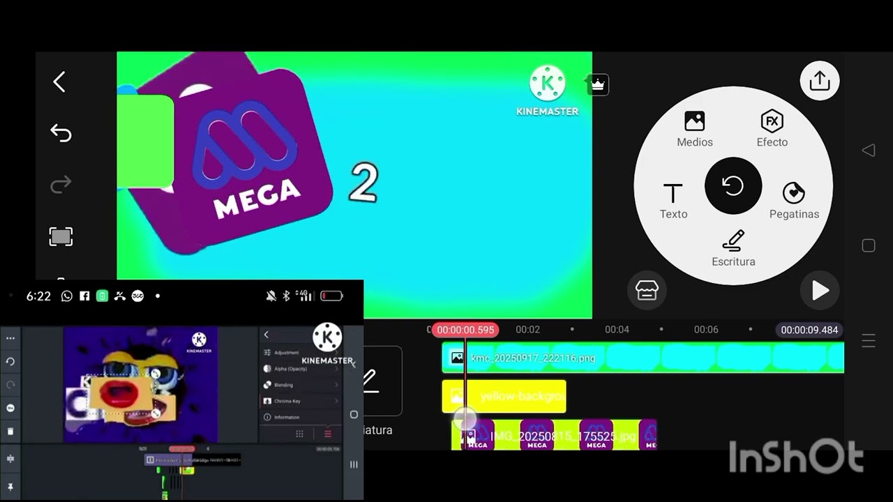 Mega 2015 logo remake kinemaster Speedrun be like ×8.9 Speed.