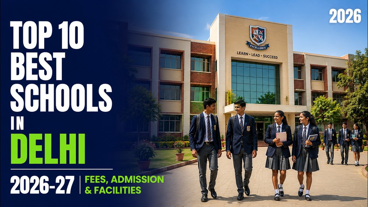 Top 10 Best Schools in Delhi 2026-27 | Fees, Admission & Facilities