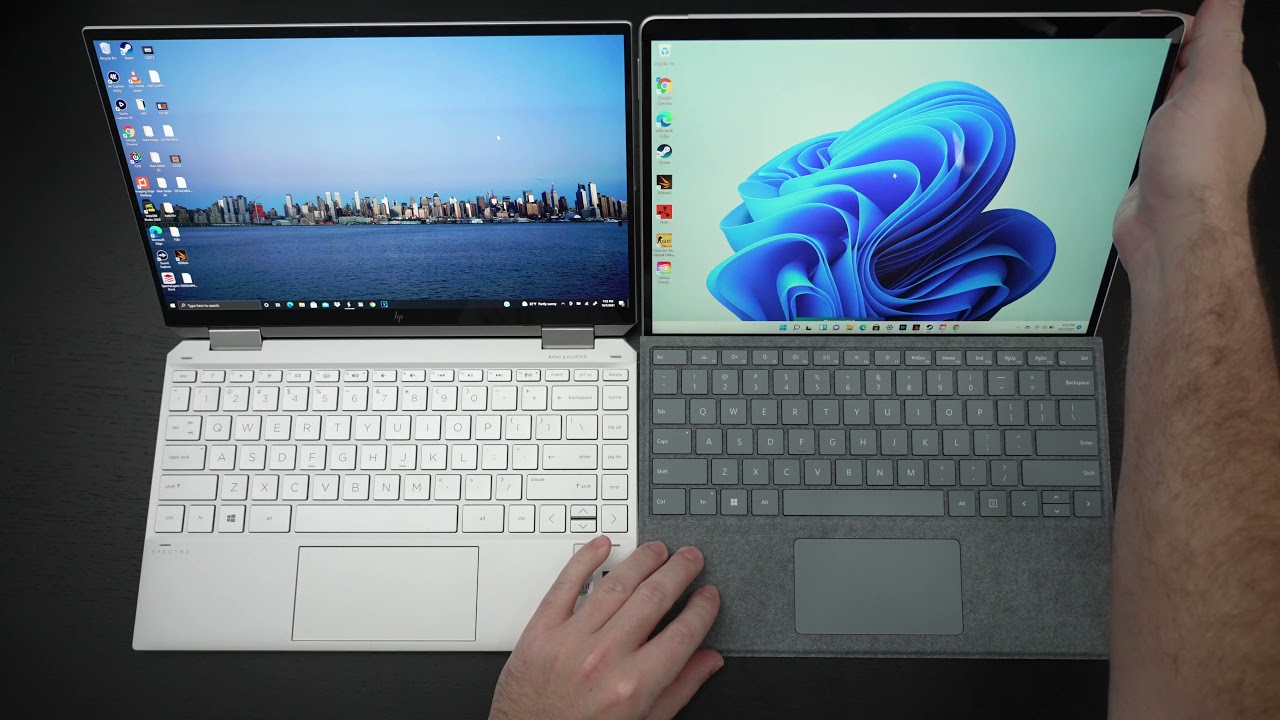 Surface Pro 8 vs HP Spectre X360 13t