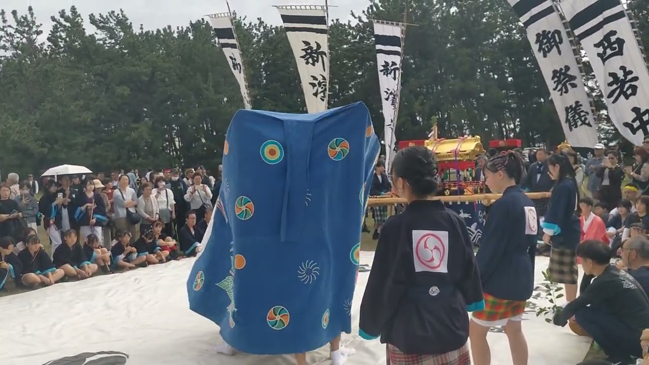 吉原西の獅子舞③【令和7年 松原王子神社秋季例祭（吉原祭）本祭】
