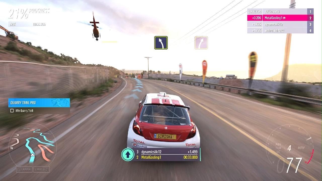 Forza Horizon 5 | QUARRY TRAIL HORIZON RALLY | Peugoet