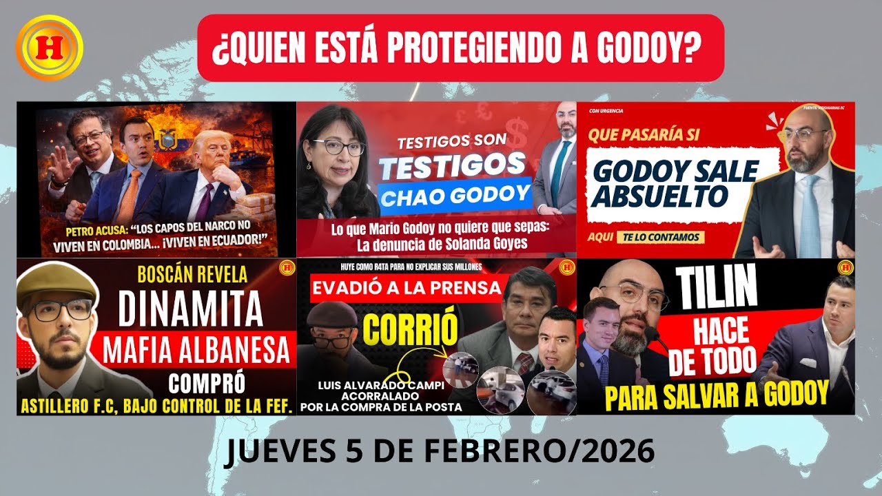 PETRO LO DIJO: “LA MAFIA ESTÁ EN ECUADOR”… Y MARIO GODOY SIGUE AL FRENTE DE LA JUSTICIA