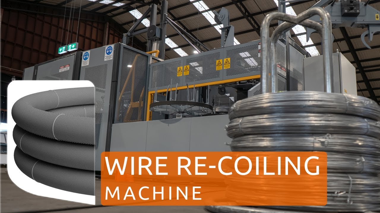 Wire Re-Coiling Machine - South Fence Machinery