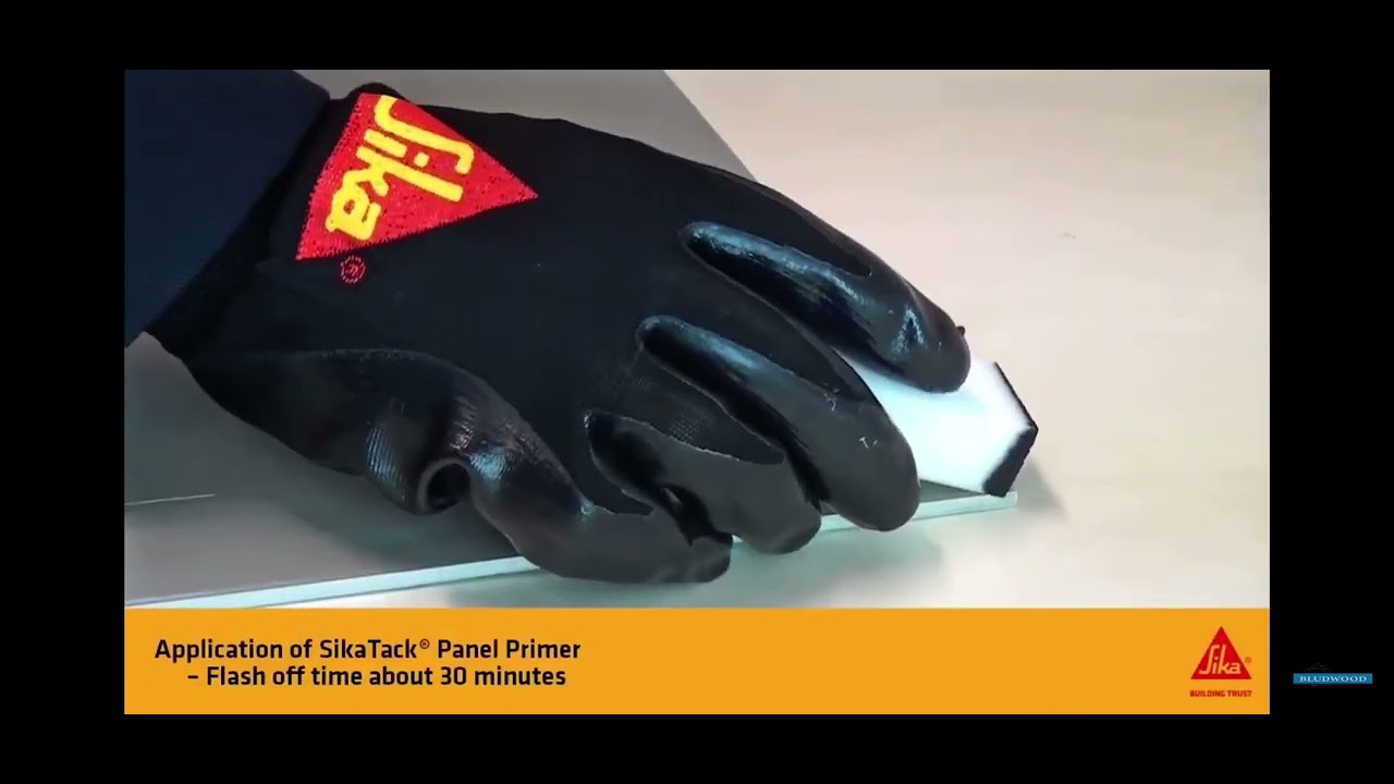 🔺Sika tack panel system клейова система для прихованого монтажу Hpl панелей приклад використання