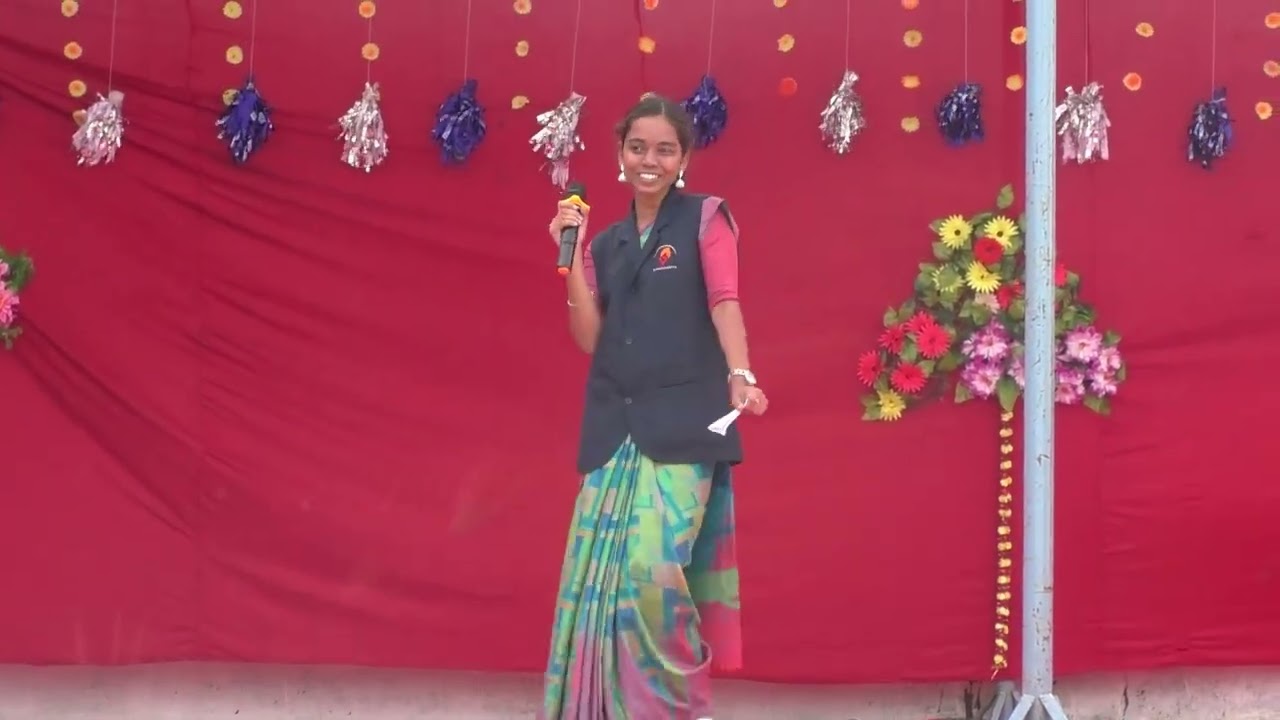 Engal Veetil Ella naalum karthigai sung by staff on children's Day celebration
