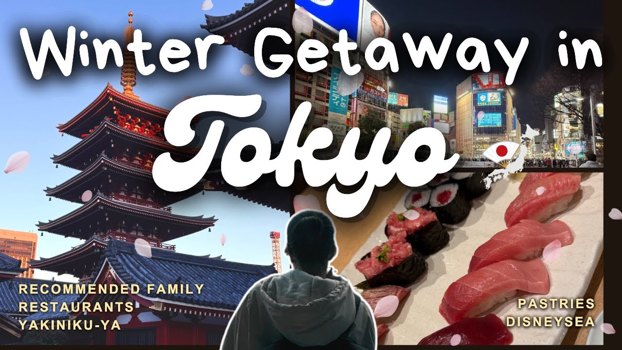 Wandering Around Tokyo in Winter 🇯🇵
