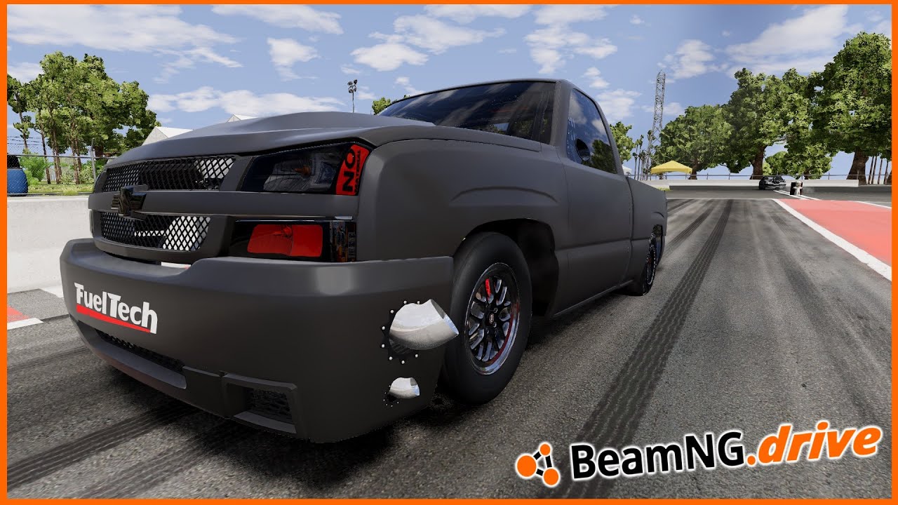 BEAMNG.DRIVE MP | 1000HP DRAG CATEYE TAKES ON MUSTANGS!!