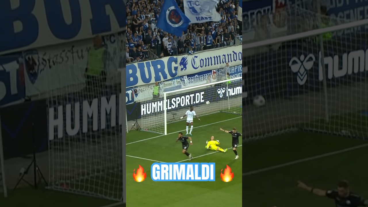 Gl&uuml;ckwunsch zur Torpremiere, Adriano Grimaldi 🥳🎉 #fcmscp #scp07 #shorts