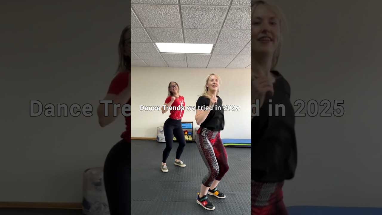 Favourite Dance Trends we tried in 2025 💃 #dancetrend #2025shorts #dancer