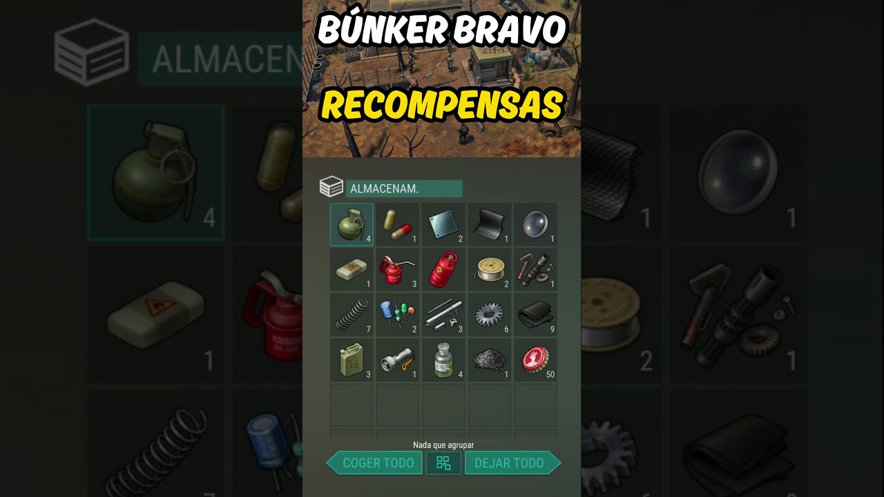 B&uacute;nker Bravo - Recompensas | Last Day on Earth: Survival