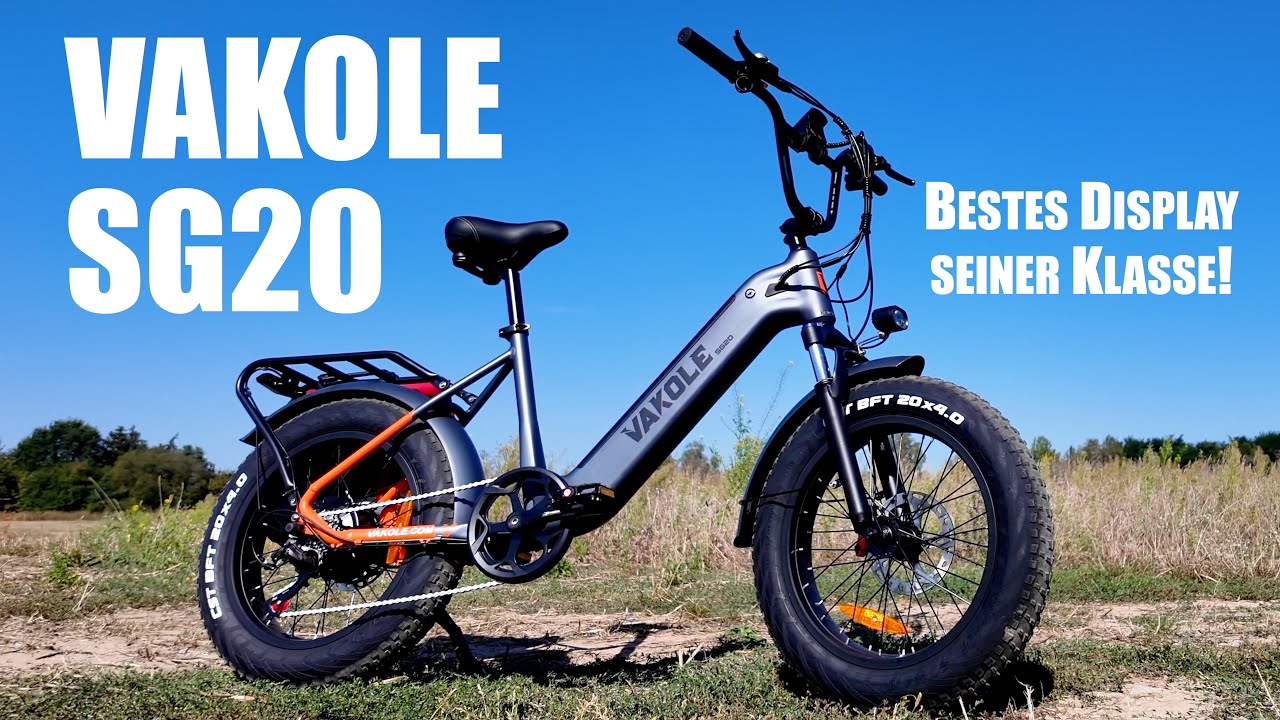 Vakole SG20 neue Version - Fette Reifen, großer Akku, genug Power und das beste Display! #fatbike