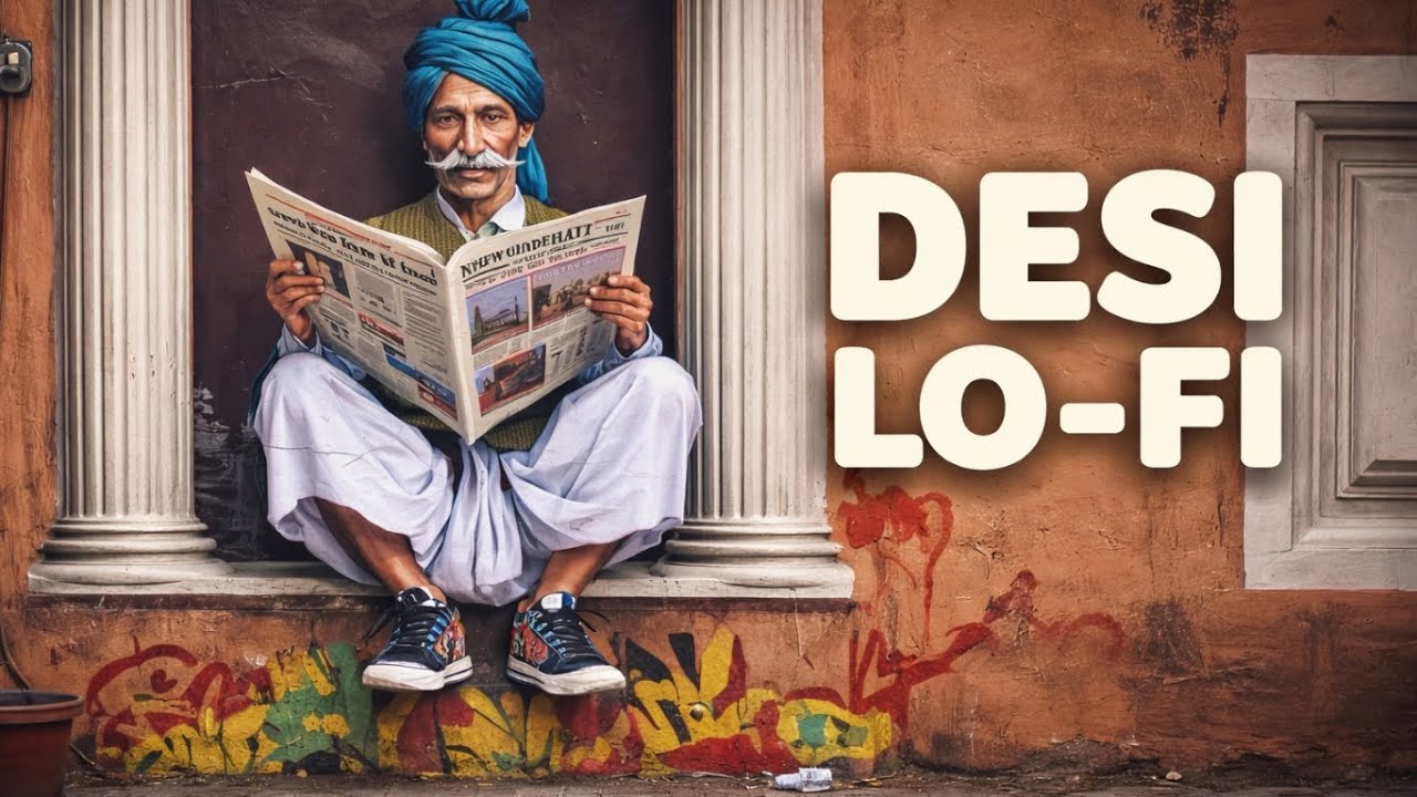 Desi Lo-Fi 🌿 Warm Hindi Beats for Focus & Study (4 Hours)