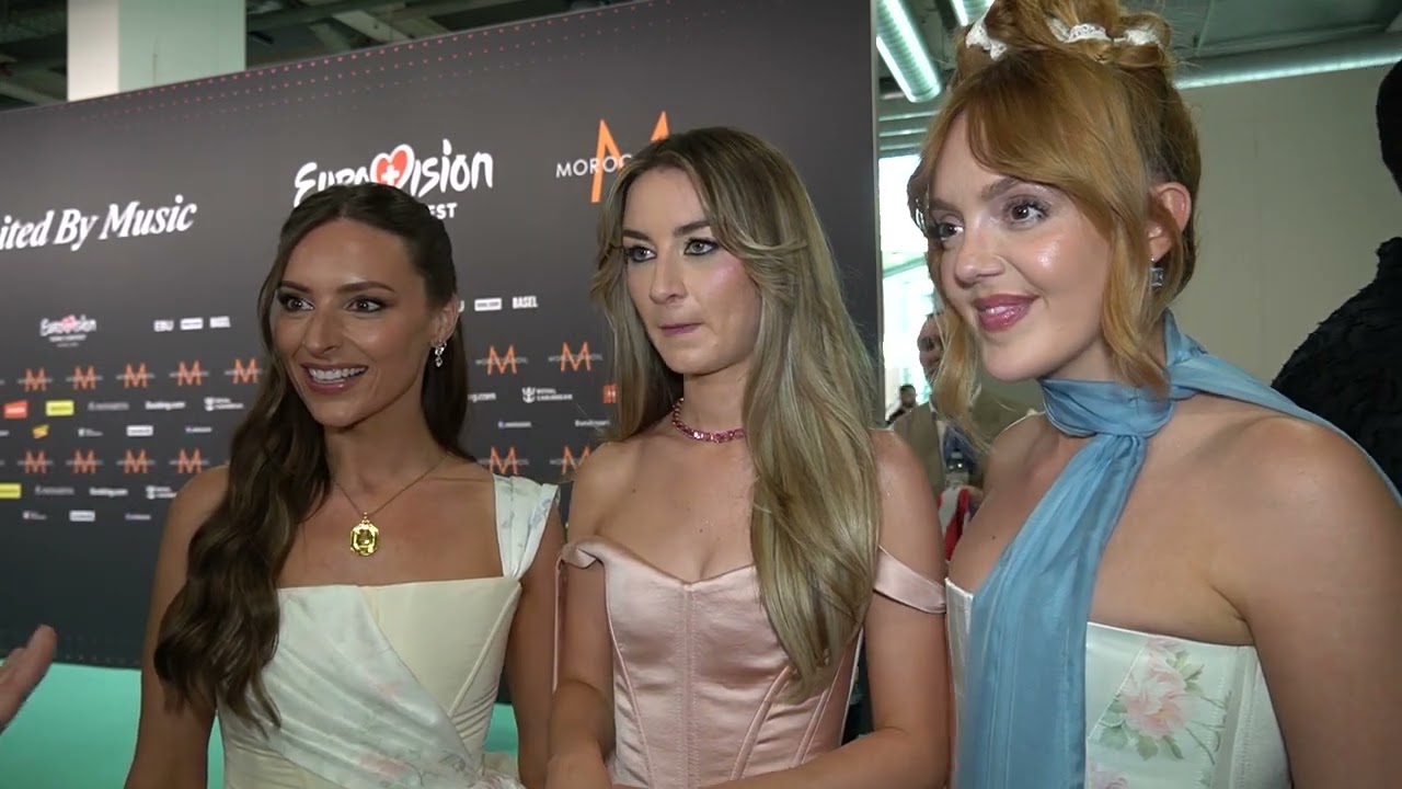 🇬🇧 Remember Monday (UK) @ Eurovision 2025 Turquoise Carpet Opening Ceremony | Interview