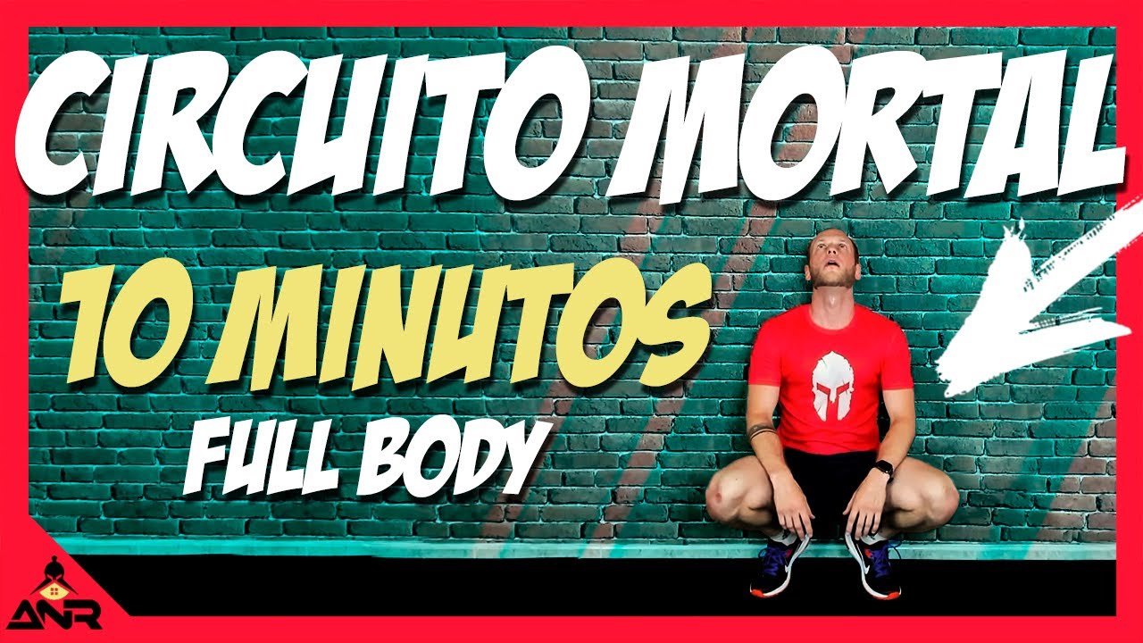 🔥 FULL BODY en Casa (10 Minutos) | Rutina SIN PESAS para Tonificar y Quemar Grasa 💪