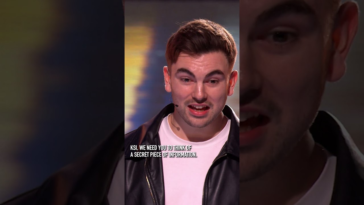 Trzymaj KSI z dala od swoich produkt&oacute;w 🍉 #BGT #BritainsGotTalent