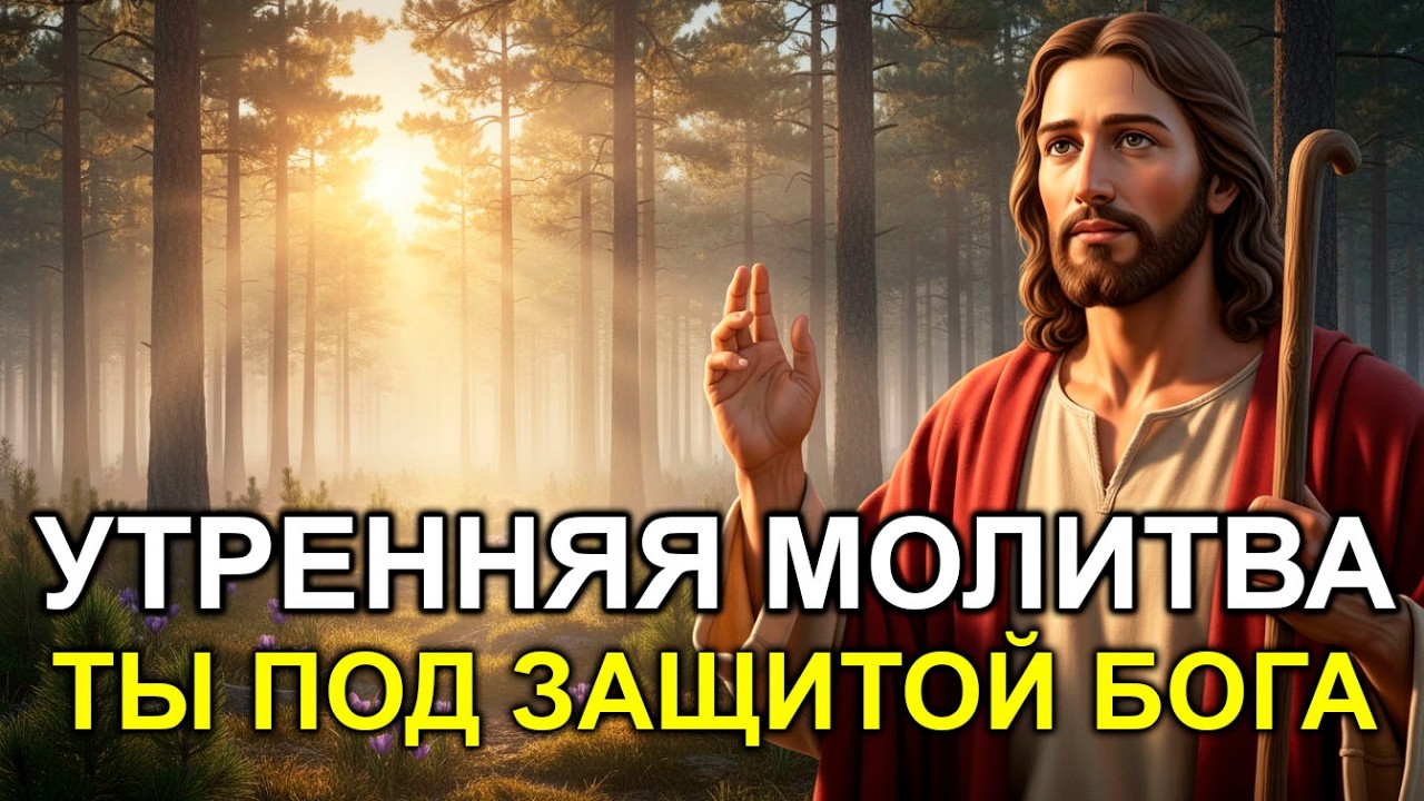УТРЕННЯЯ МОЛИТВА ПСАЛОМ 90. Твоя жизнь под защитой ГОСПОДА!